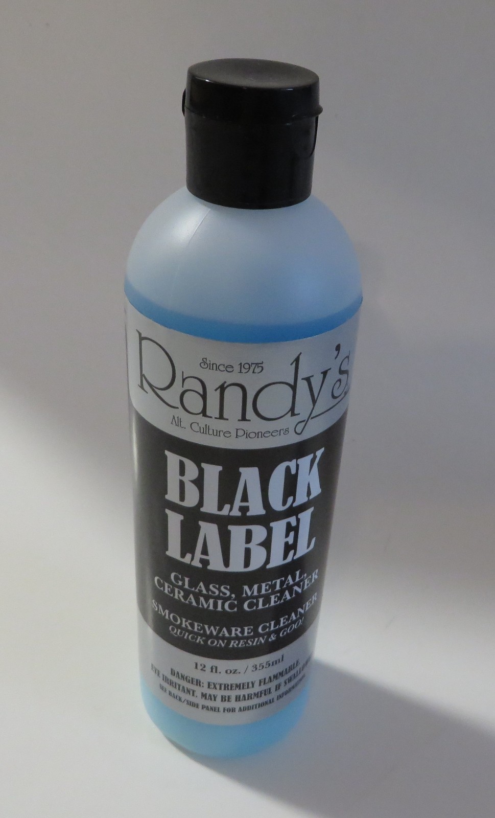 Randy’s Black Label Glass, Metal, Ceramic Cleaner, 12 fl. oz NEW