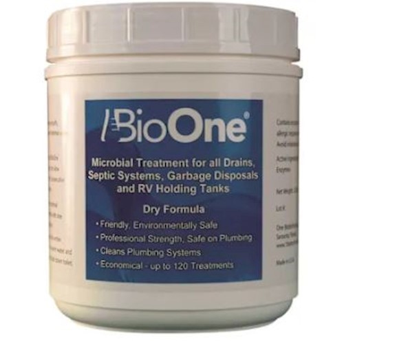 4 Pack BioOne B1dry 2 lb Drain & Septic Treatment – 400 Treatments Total
