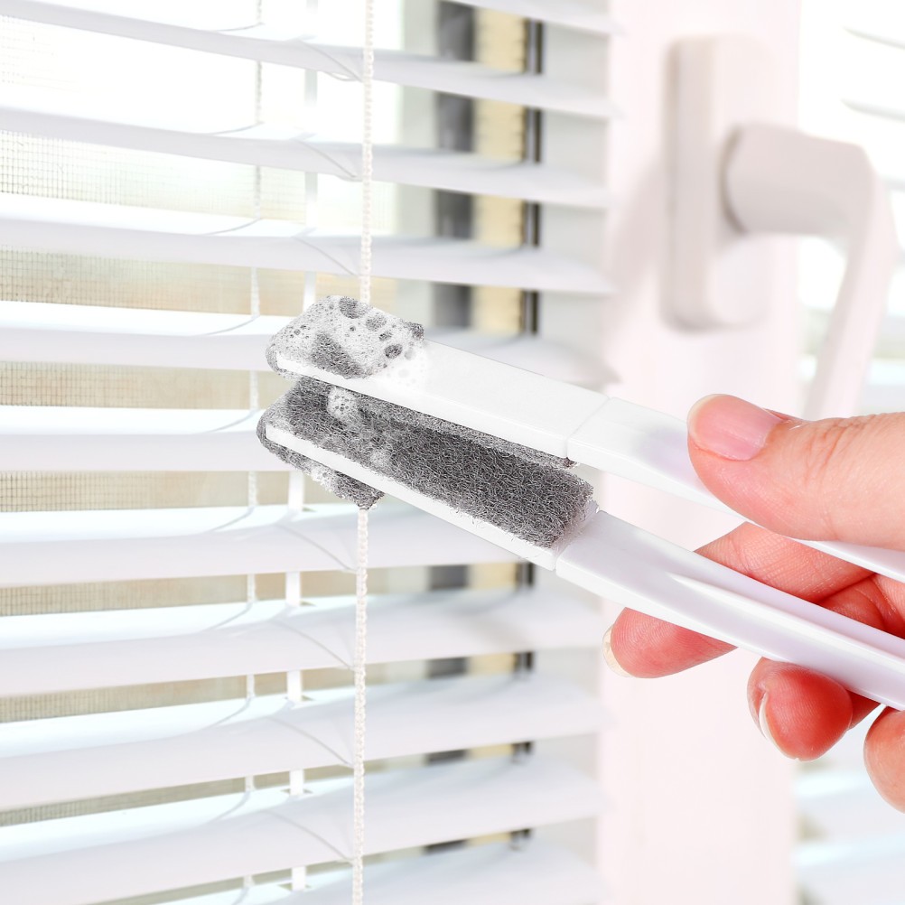 1 Set Double Sided Blind Cleaner Duster for Window Fan Vent Cleaning Tool