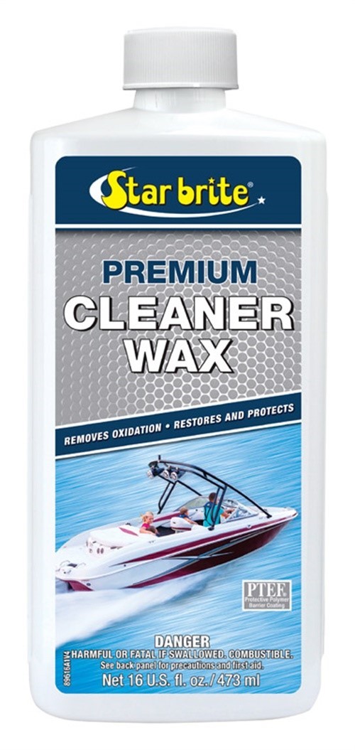 Star Brite 89616 Marine Polish Heavy Duty Cleaner Wax Liquid 16 oz.
