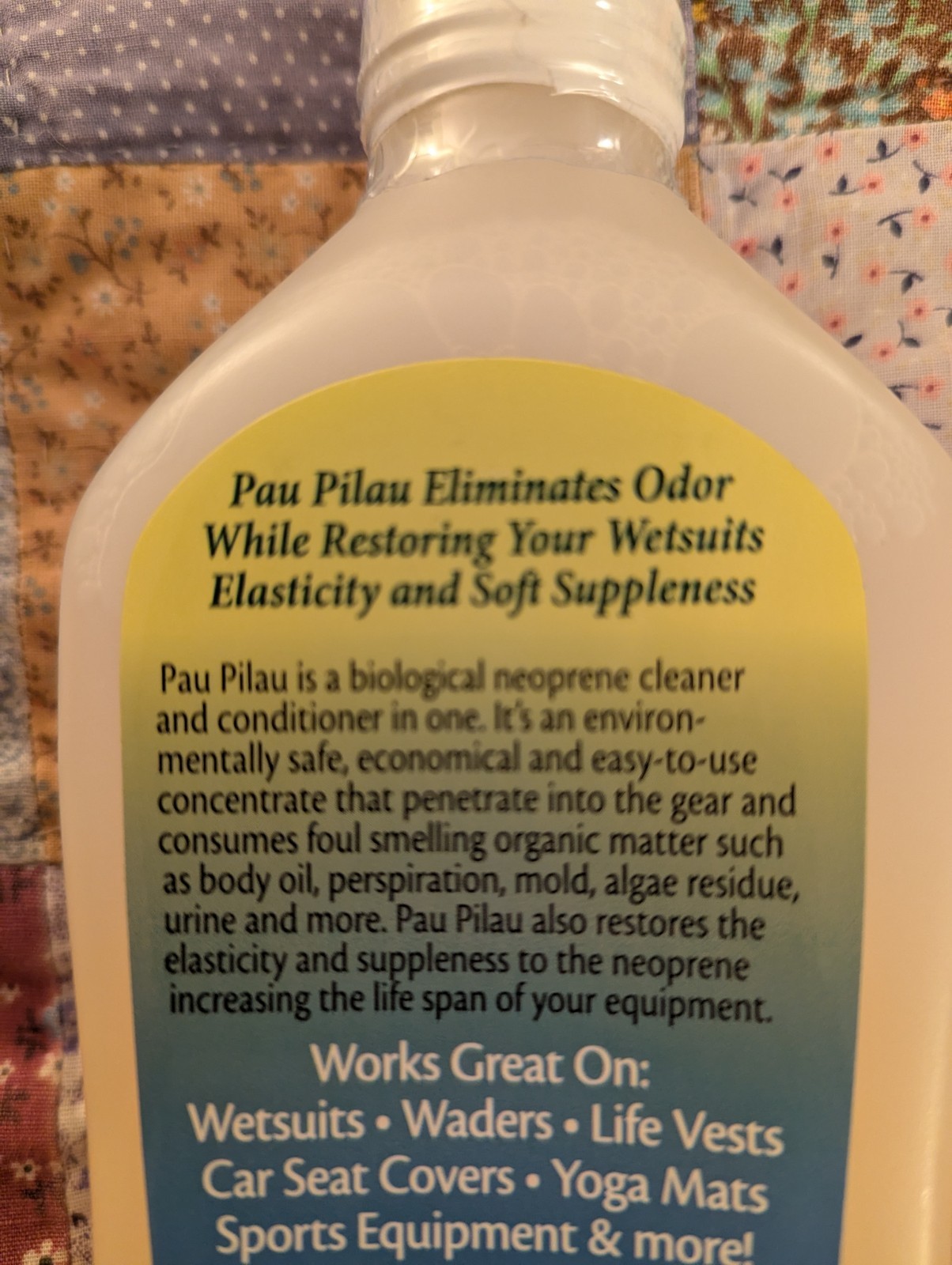 Pau Pilau Biological Wetsuit Cleaner & Conditioner 16oz NEW Eco-Friendly Surf