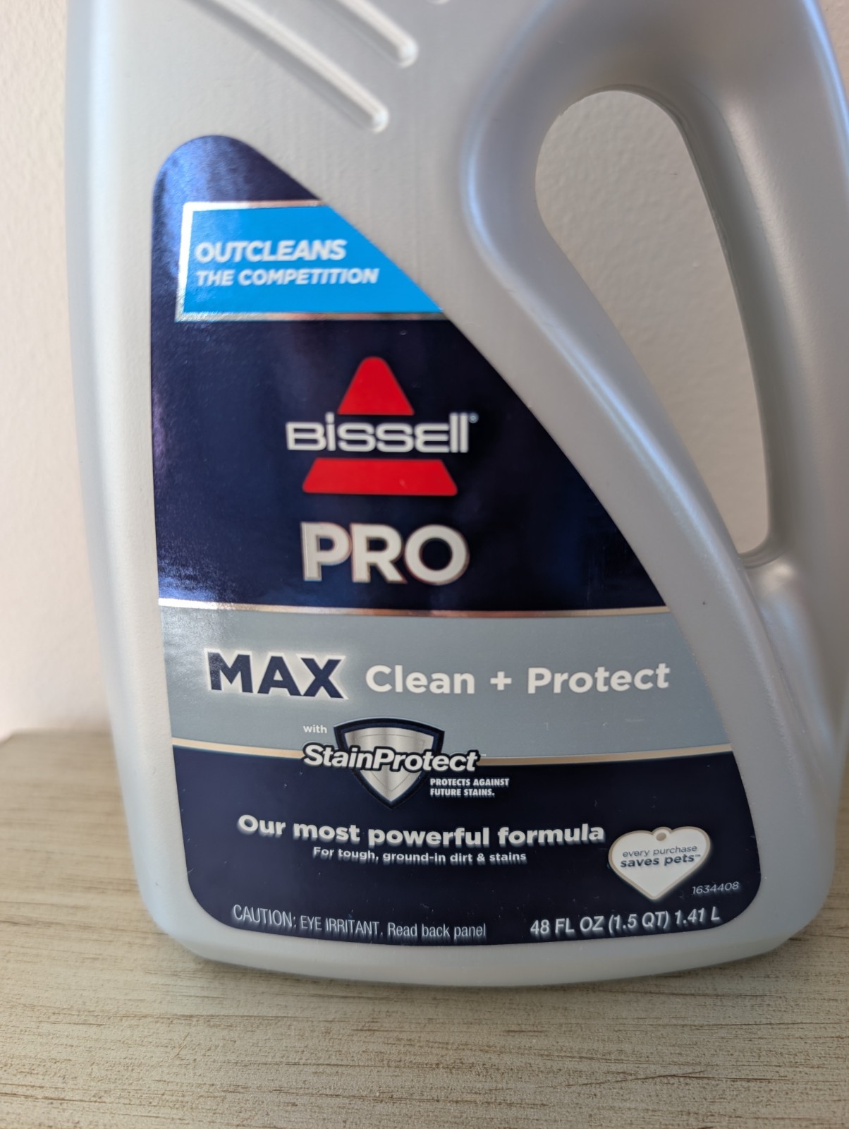 BISSELL Advanced Pro Max Clean + Protect Deep Cleaning Carpet Formula 48 oz