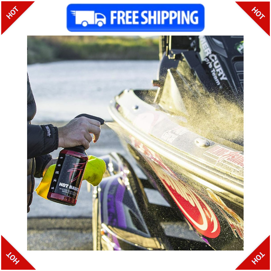 HS-0128 Hot Sauce Hard Water Spot Remover, Gallon Refill, for Boats, RVs, Pow…