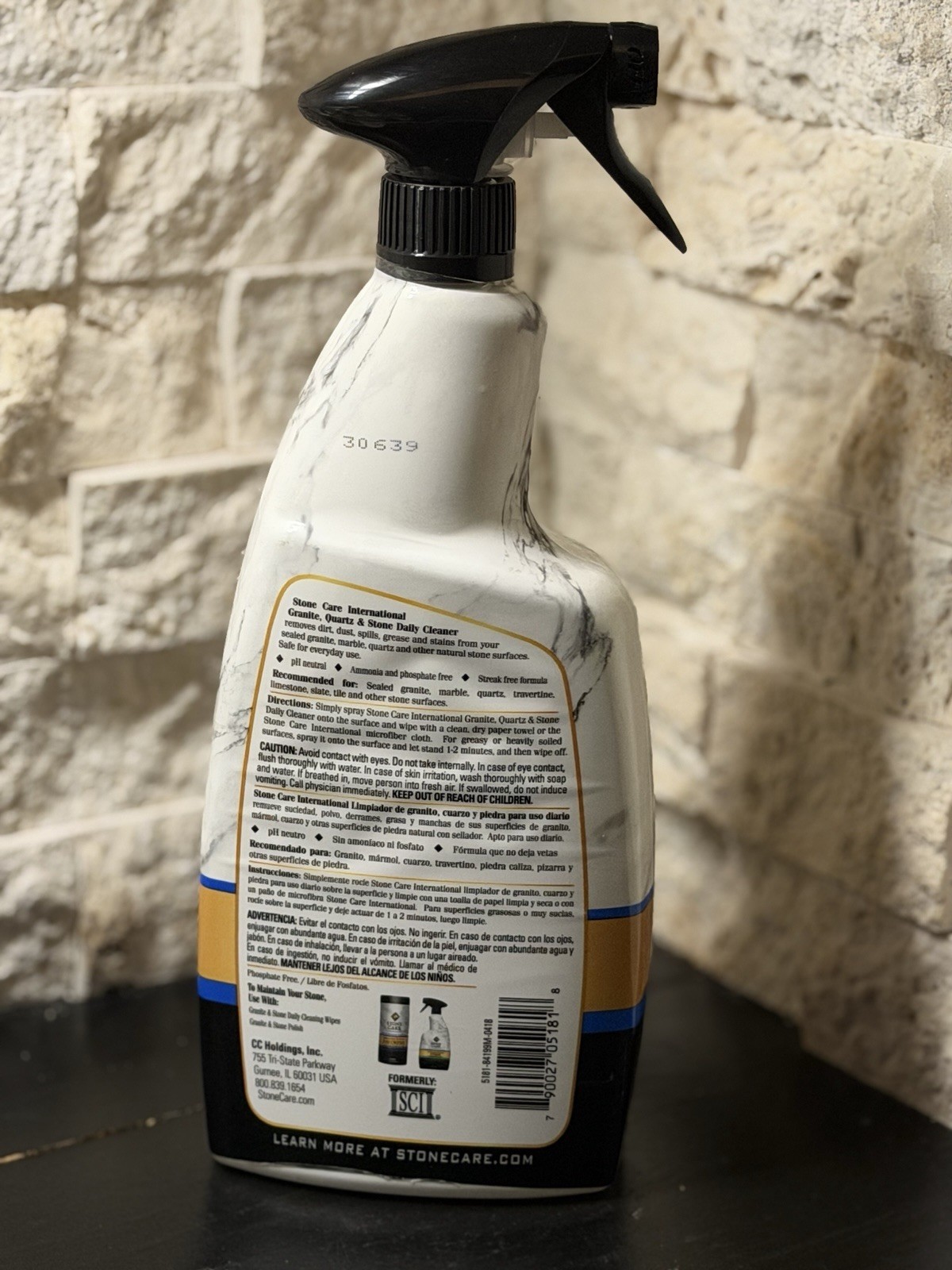 Stone Care International Granite Cleaner – 32 Fluid Ounces Granite & Stone Tile