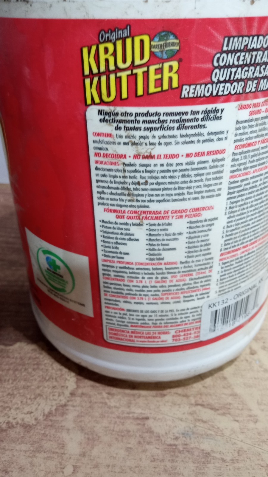 Krud Kutter Concentrated Cleaner Degreaser Stain Remover Bonus Pack 1 Gallon +