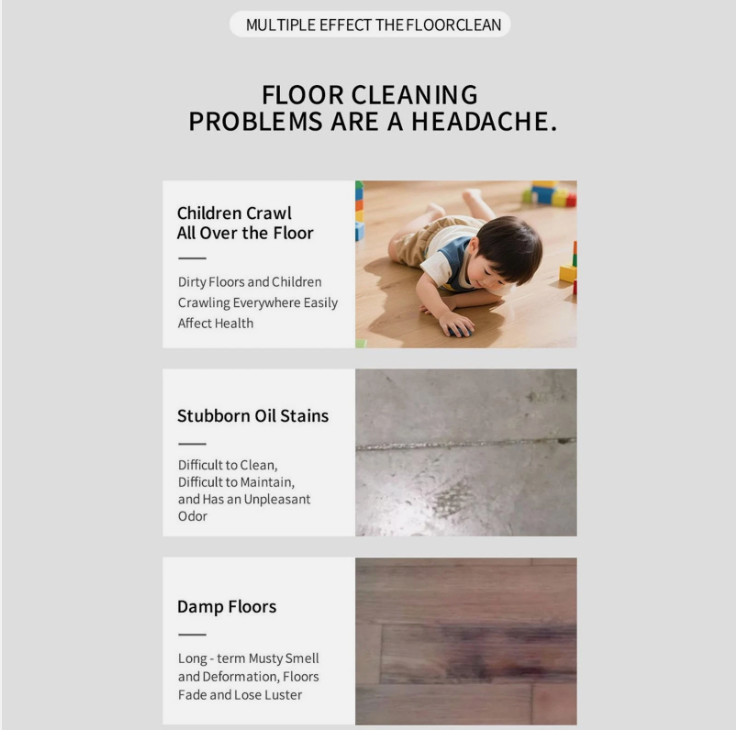 Multiple Effect The Floor Clean, 100 Piece Floor Cleaning Tablets Multi-Surface