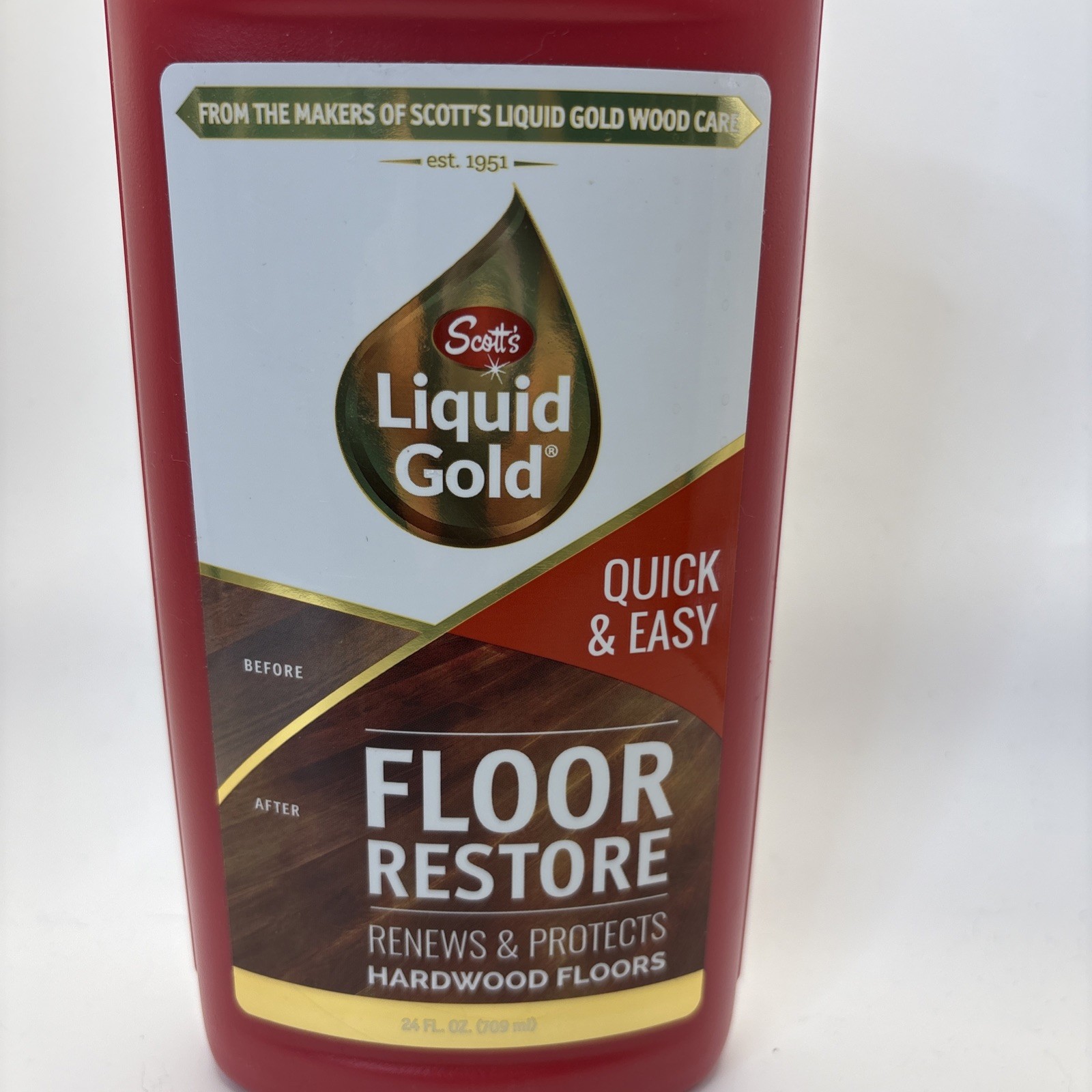 Scott’s Liquid Gold Restore Renews & Protects Hardwood Floors 24 Oz Sealed