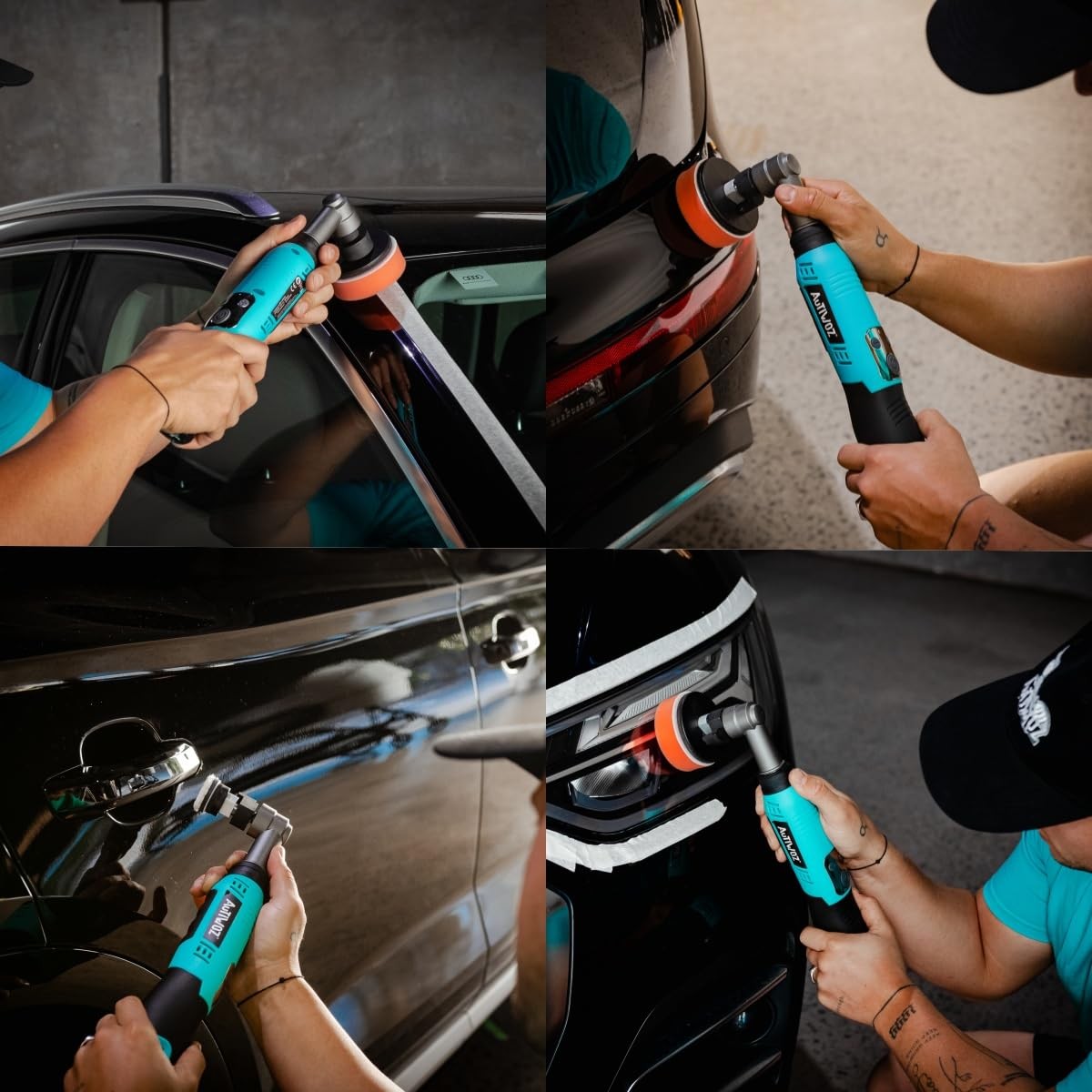 WS01 Cordless Mini Buffer Polisher, 1/2/3 Inch Micro Buffer Polisher, 6 Speed…