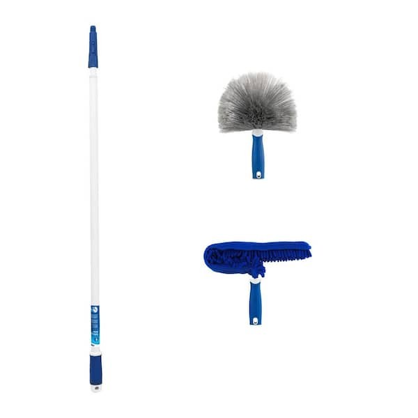 Ultimate Dusting Kit Poly-Fiber Cob Web and Corner Duster Microfiber Ceiling Fan