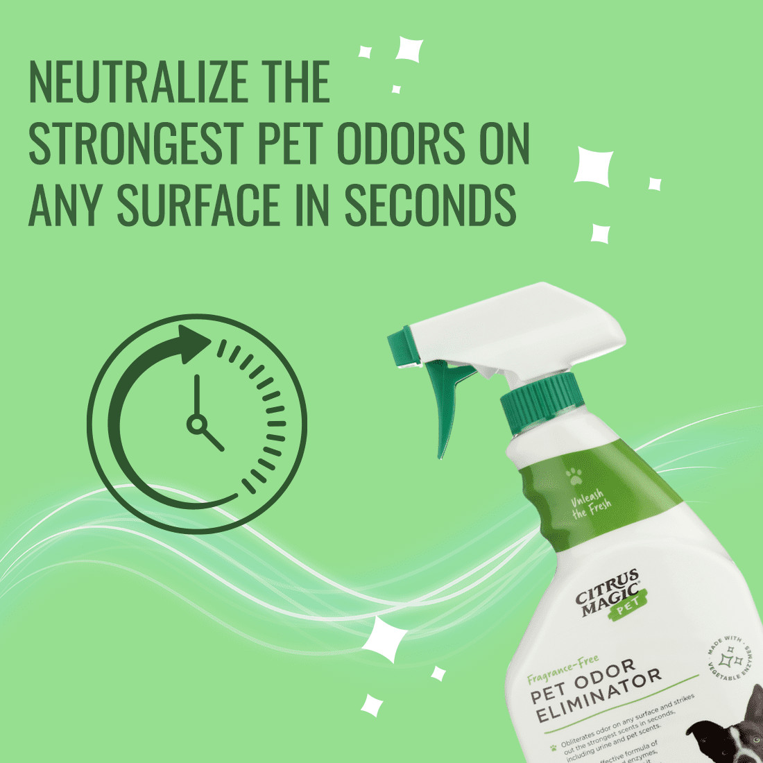 Citrus Magic Pet Odor Eliminator, 22 Fluid Ounces, Pack of 3