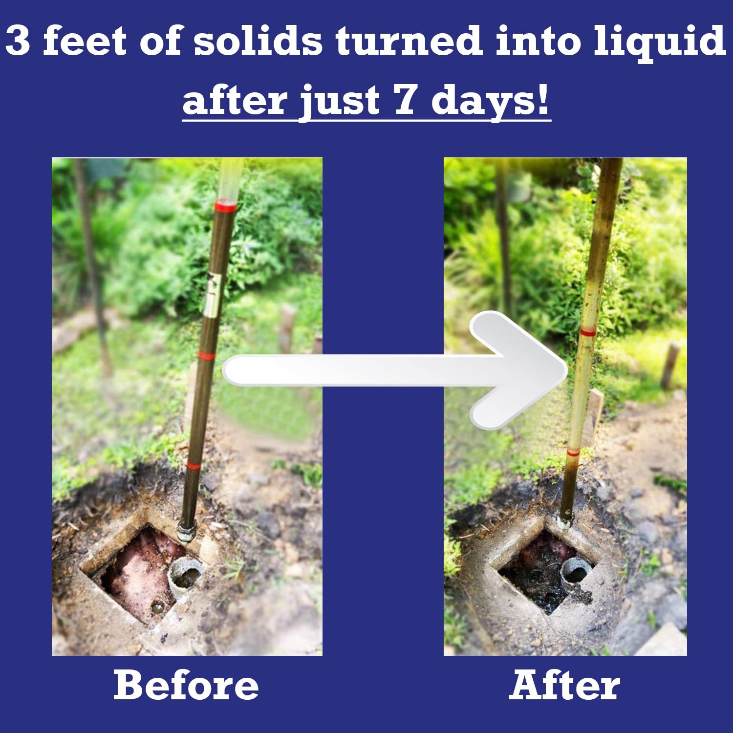 Dr. Pooper Accelerator Septic Tank Treatment – Environment-Friendly Septic Sy…