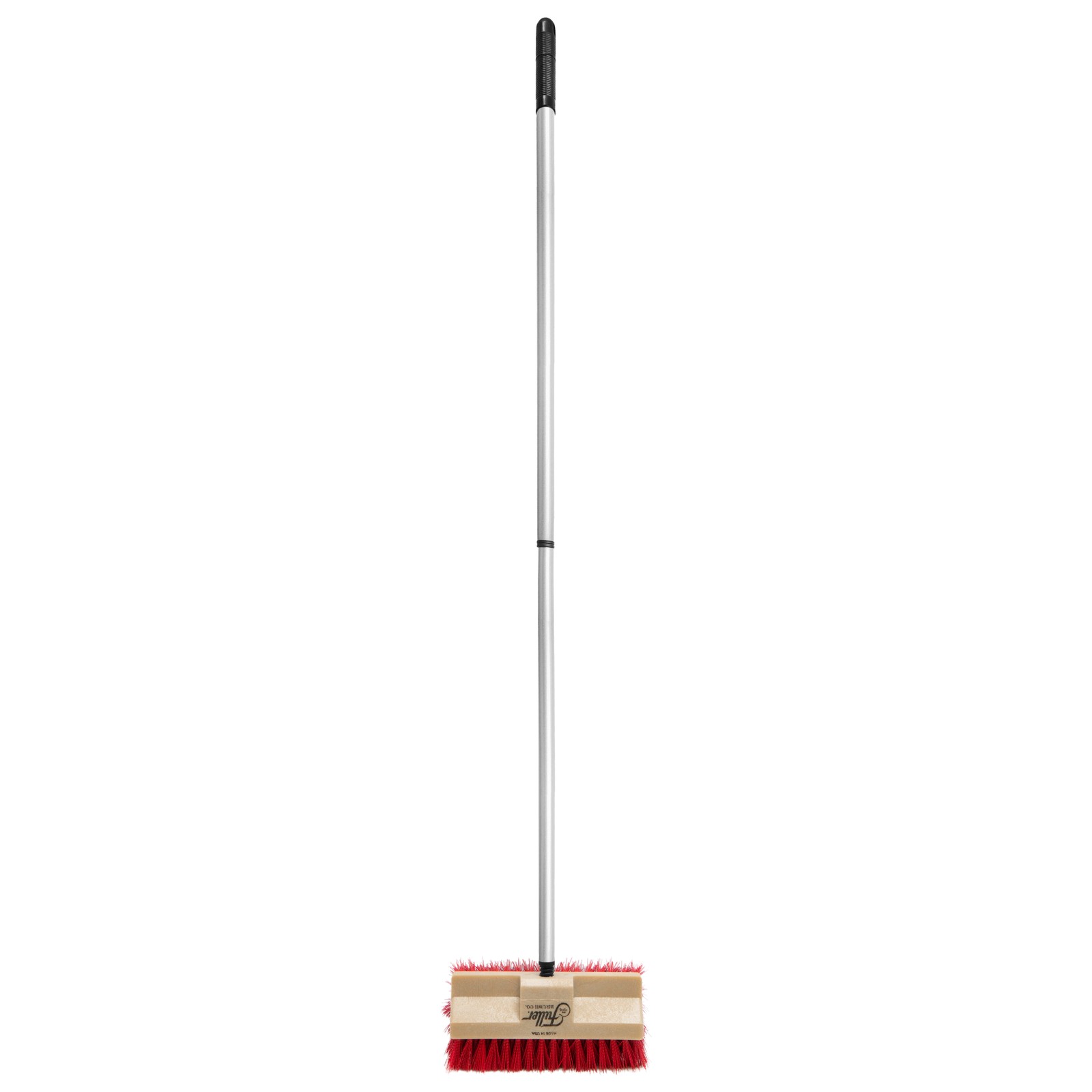 Heavy Duty Dual Surface Scrub Brush with Adjustable Telescopic Handle