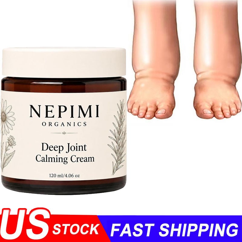 Nepimi Deep Joint Calming Cream, Moisturizing Massage Topical Body Cream 120ml