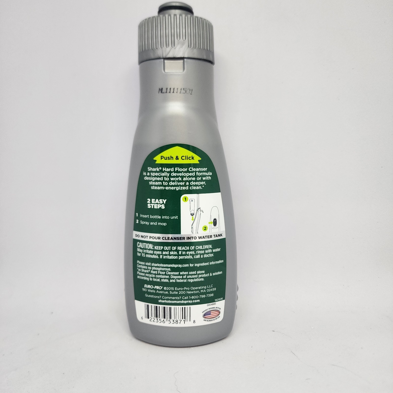 OEM Shark Hard Floor Cleanser Multi-Floor Waterfall Fresh Biodegradable 80% Left