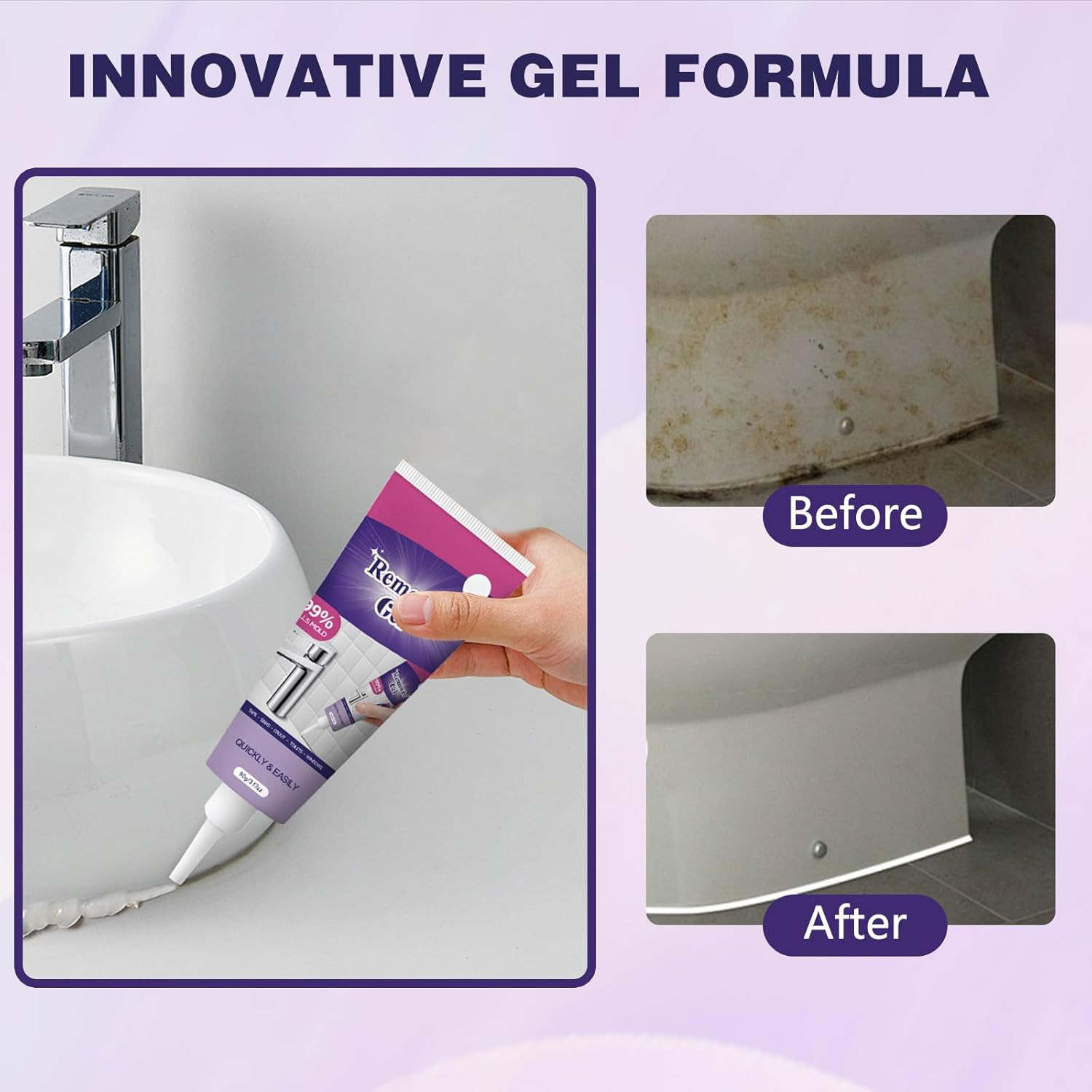 2Pcs Cleaning Remover Gel, Powerful Household Cleaning Gel, Suitable for Cleanin