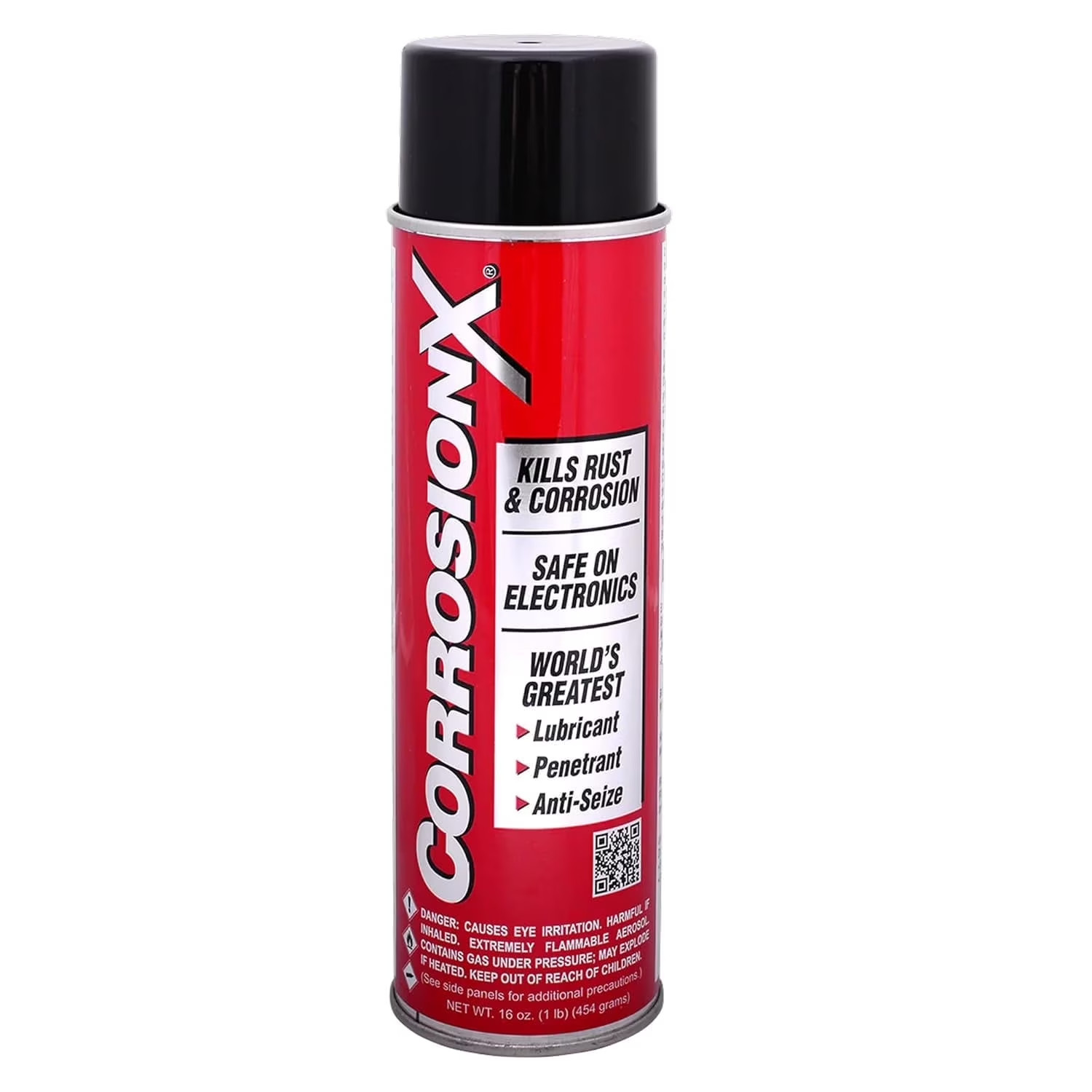 CORROSION-X RUST & CORROSION INHIBITOR and WET LUBRICANT AEROSOL SPRAY 16 oz.