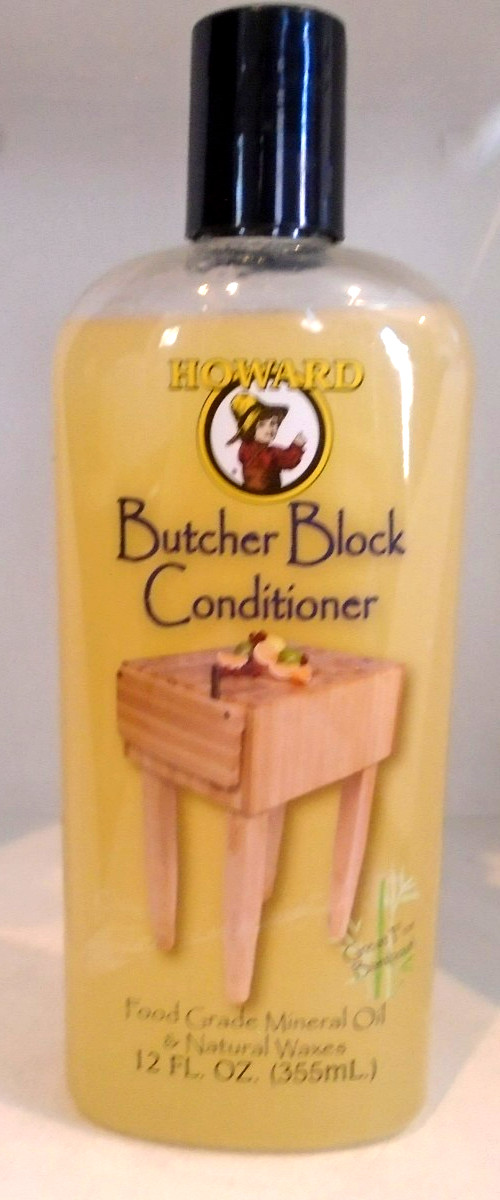 Howard Butcher Block Conditioner 12 oz. Sealed