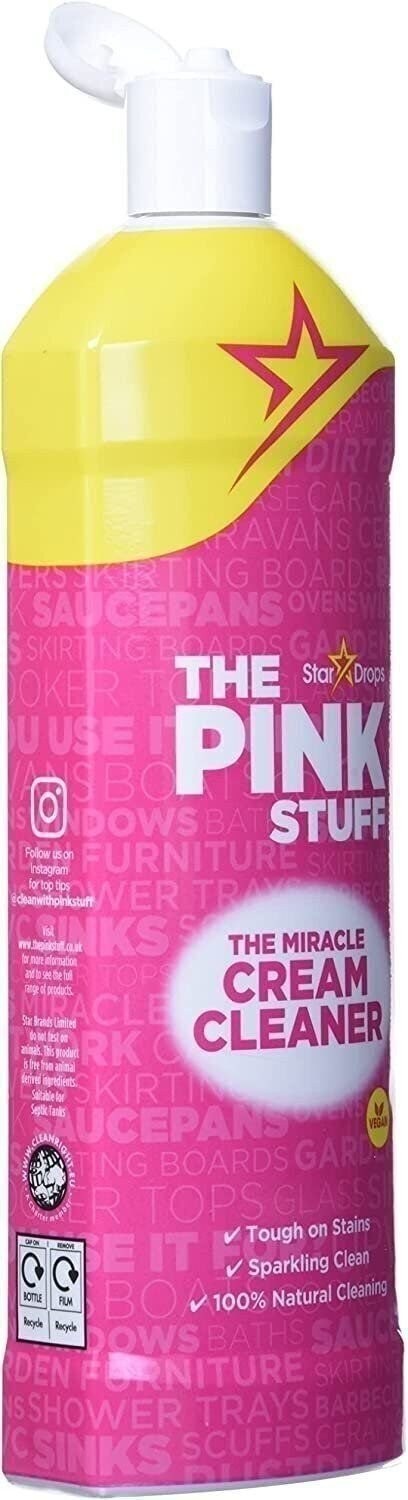The Pink Stuff Stardrops Miracle Cream Cleaner, 16.91 Fl Oz