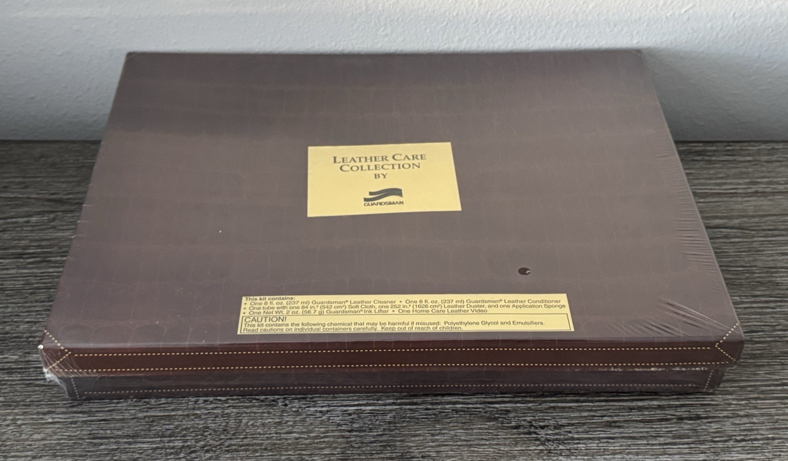 New SEALED Upholstery Leather Care Collection Kit By Guardsman