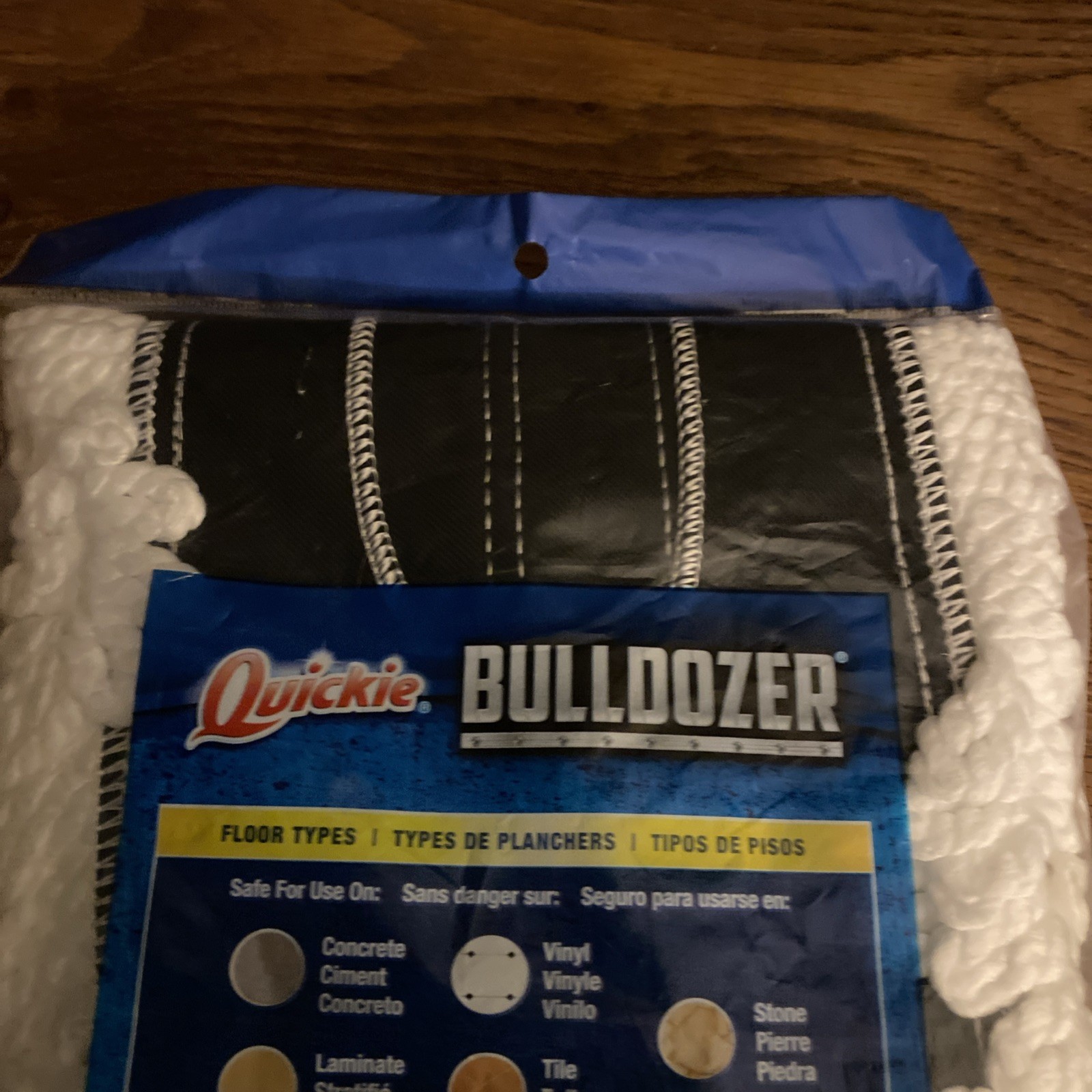 Quickie BULLDOZER Microfiber 24″ Dust Mop Refill #0694M New NOS