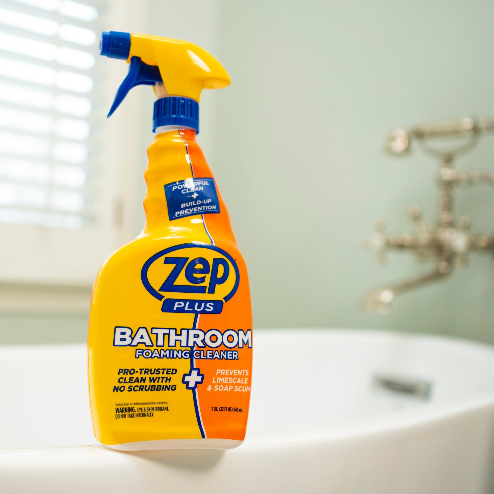 Zep Plus Bathroom Foaming Cleaner – 32 oz (Case of 12) – R54012 – Keep Your