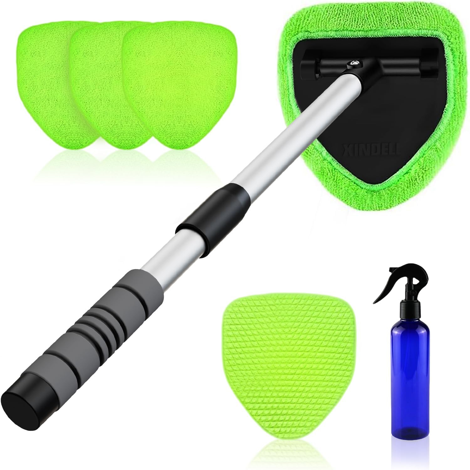 Windshield Car Cleaner Interior Window Cleaning Pads Auto Wiper Brush Home