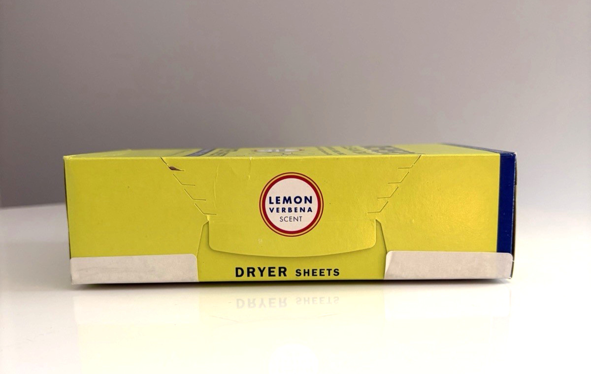 Mrs. Meyer’s Clean Day Dryer Sheets Lemon Verbena 80 Paper Sheets Sealed