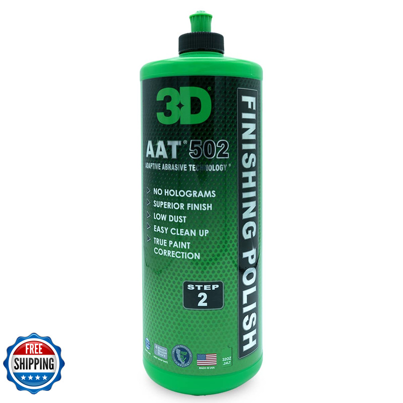 3D Glw Series Headlight Restore 2-Step Kit Removes Oxidation Scratches