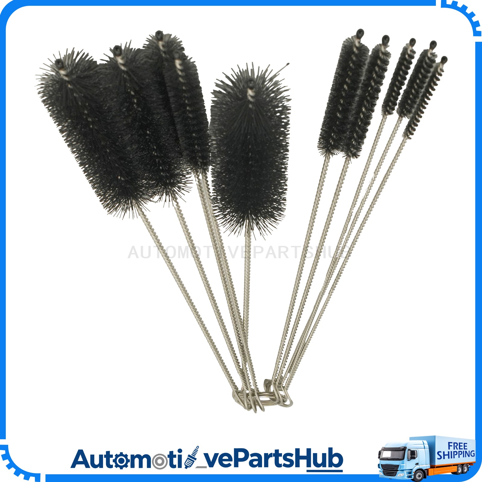 Fit For Kitchen Nylon Cleaning Straw Brush Set 10PCS Bottle Tube Pipe Cleaner