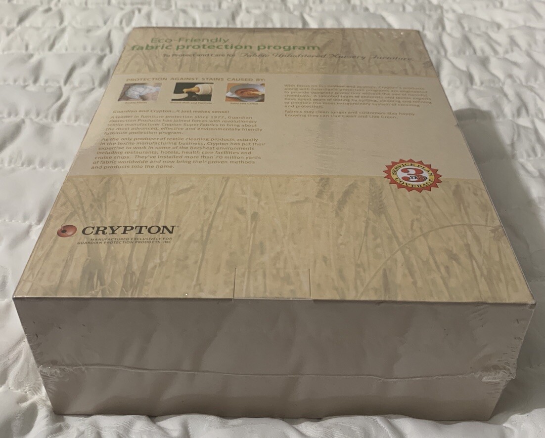 Eco-Friendly Fabric Care Nursery Furniture Cleaning Protection Crypton Sealed