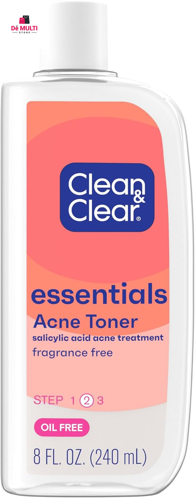 Clean & Clear Essentials Oil-Free Acne Toner with Salicylic Acid, 8 fl. oz.