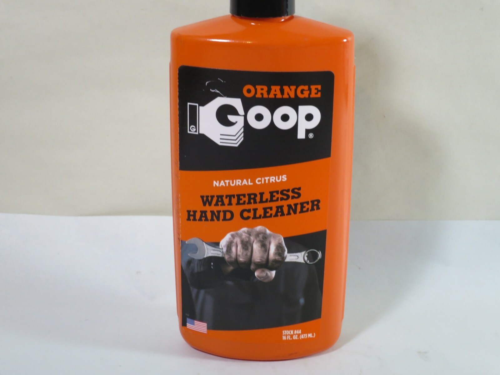 Orange Goop 44 Waterless Hand Cleaner with Natural Citrus Power 16oz