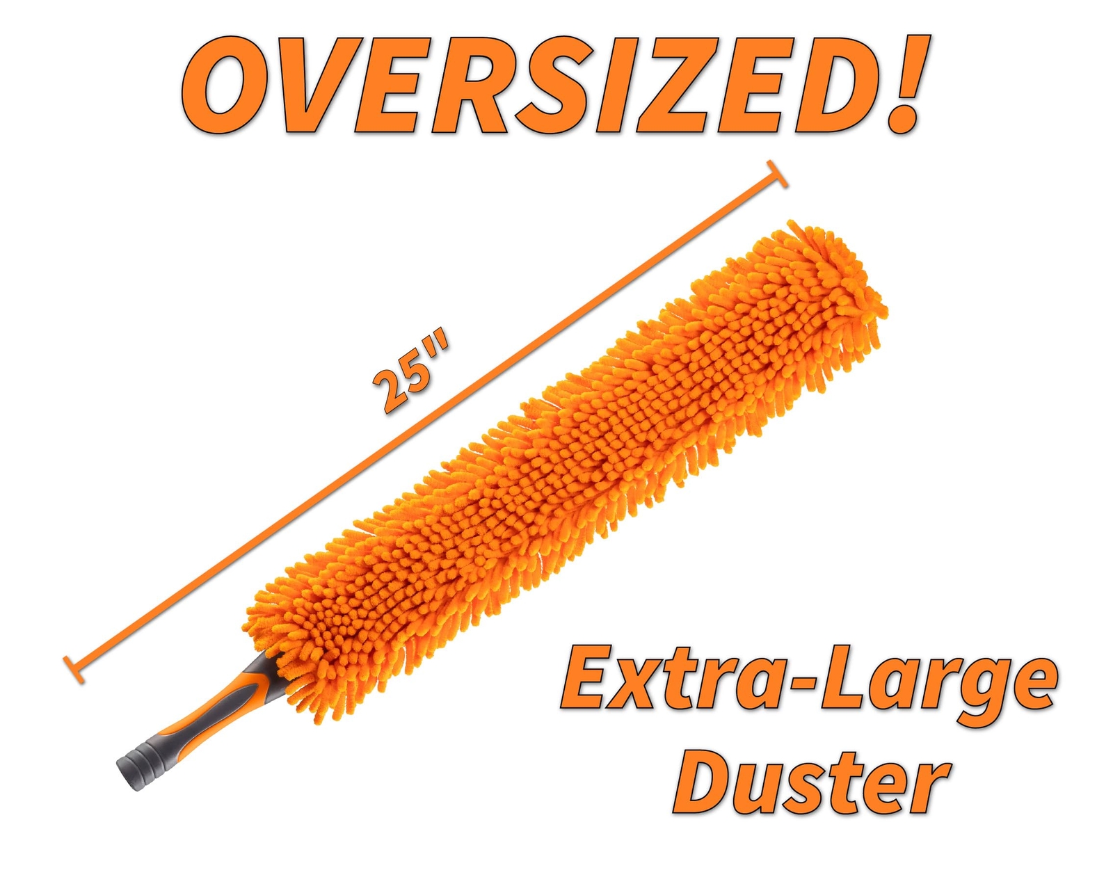 Flexible Ceiling Fan Cleaner Duster // Washable Fan Duster For High Ceiling // F