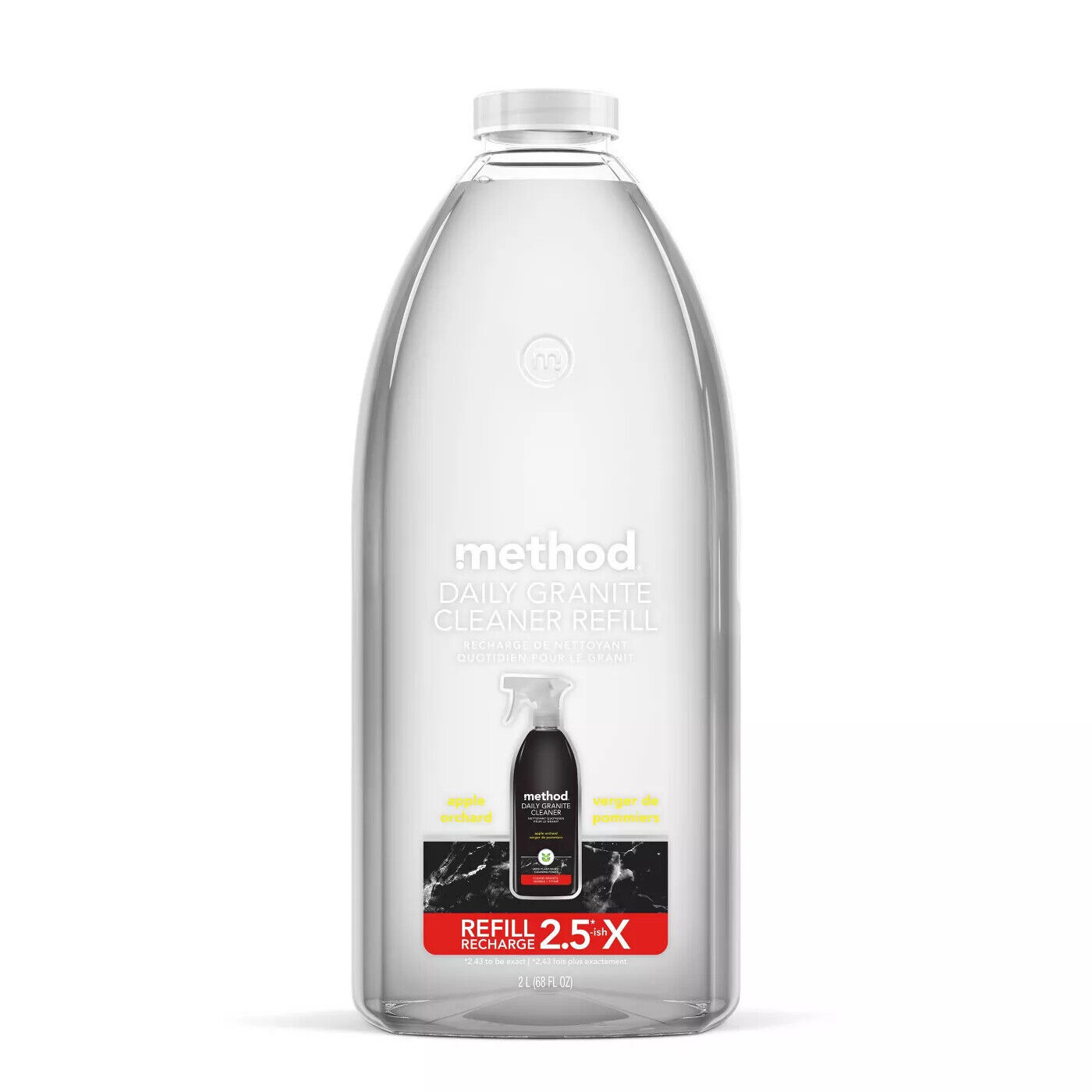 Method Daily Granite Cleaner, Apple or Orange Scent 28 Oz Spray or 68 Oz Refill✅