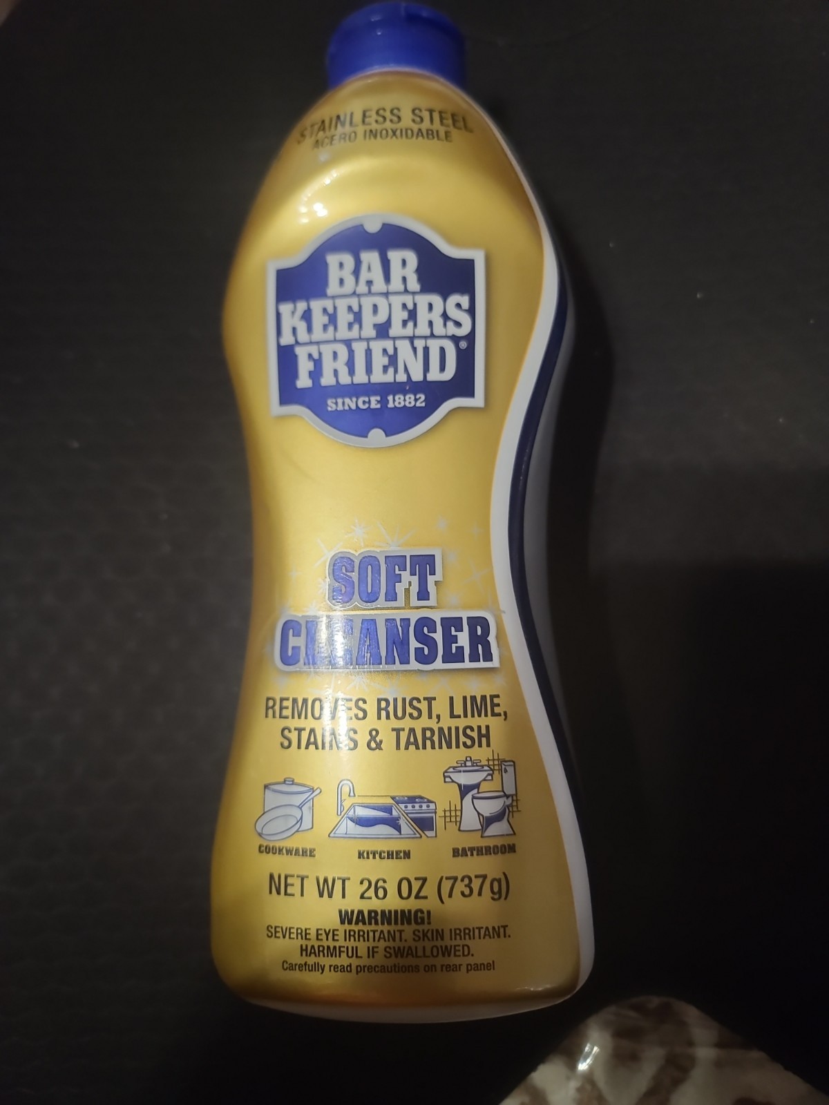 Bar Keepers Friend Soft Cleaner Premixed Formula, Citrus, 26 Ounce