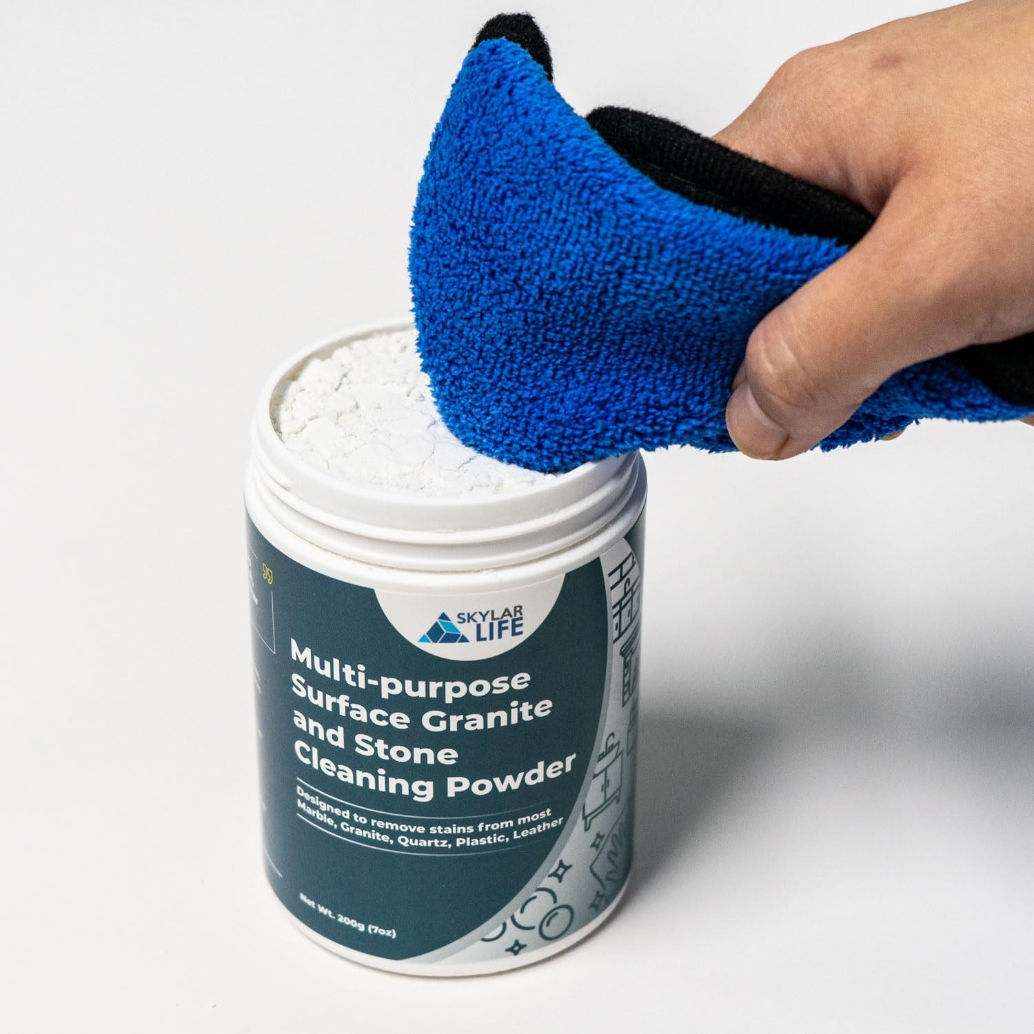 Skylarlife Multi-Purpose Surface Stone Cleaning Powder (200G) to Remove Rust Sta