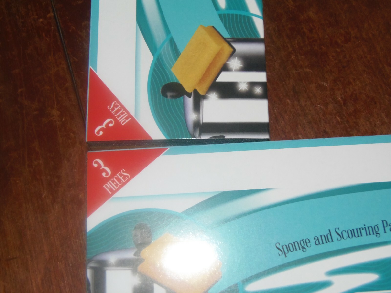2-3 pks HOUSEHOLD TRENDS Sponge and Scouring Pad 2-3/4 in. x 3-5/8 in.x 1 3/4″