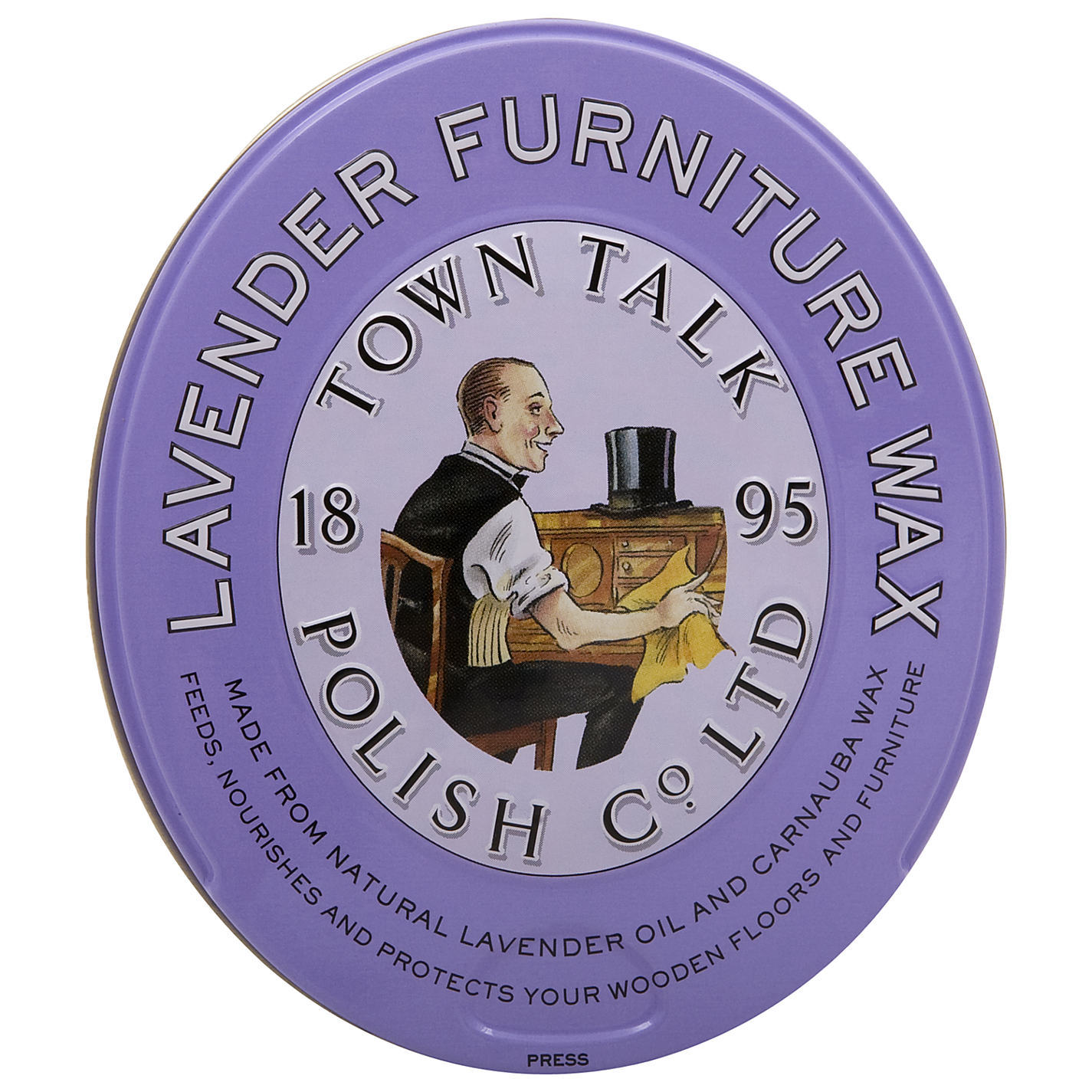 Town Talk Lavender Furniture Wax – 5oz Tin