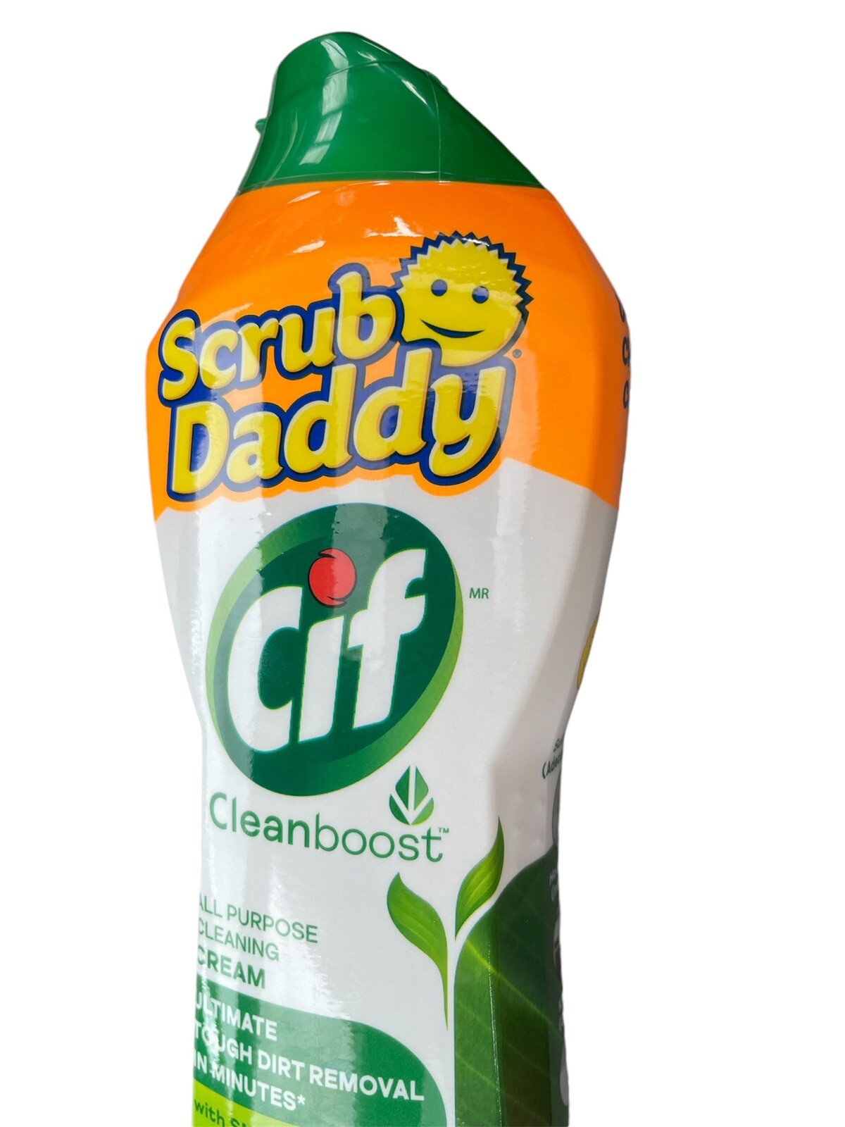Scrub Daddy CIF Cleanboost All Purpose Cleaning Cream Smart Crystal Tech 21 Oz