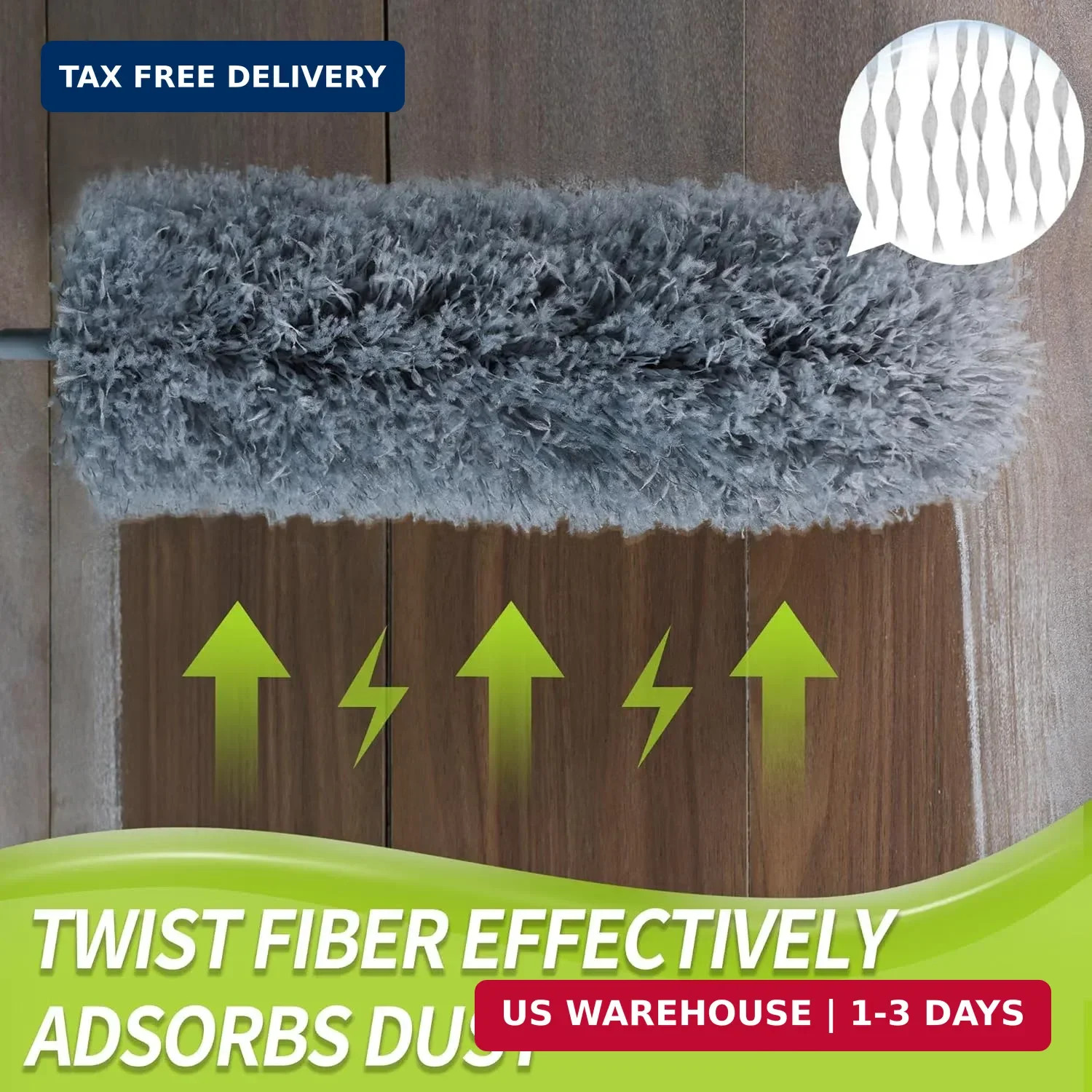 IVYROLL Cobweb Duster with Extension Pole, Spider Web Brush & Ceiling Cleaning K