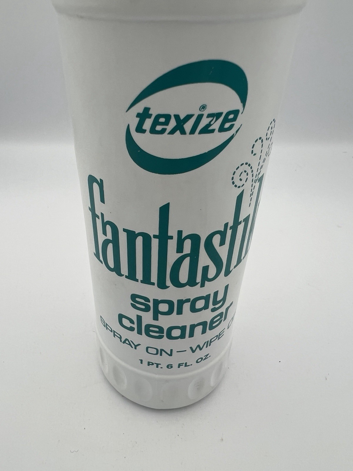 VTG 1967 Fantastik All Purpose Cleaner Spray Bottle 1 Pint Movie TV Prop 60s