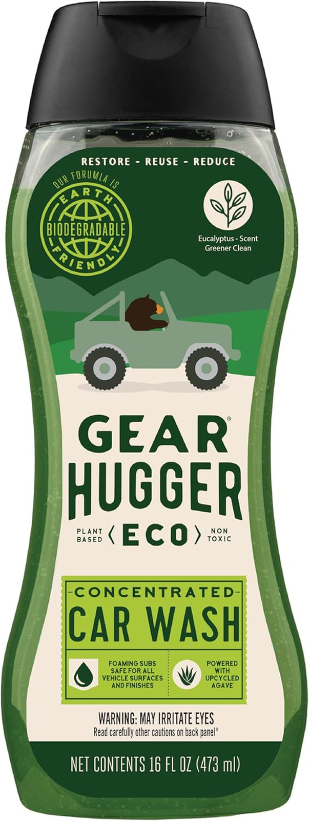Car Wash Soap (16 Oz, Pack of 1) – Eco-Friendly Car Cleaner, Biodegradable Car W