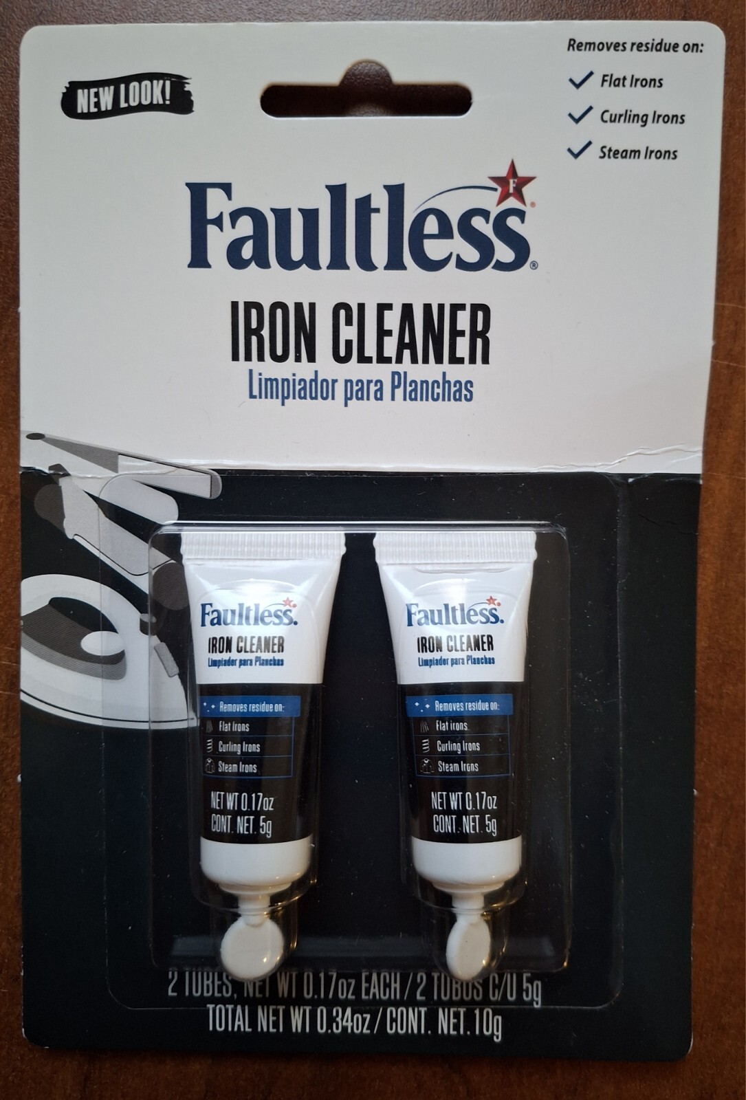 Faultless 40105 Hot Iron Cleaner 0.17 oz Liquid 2 Pk