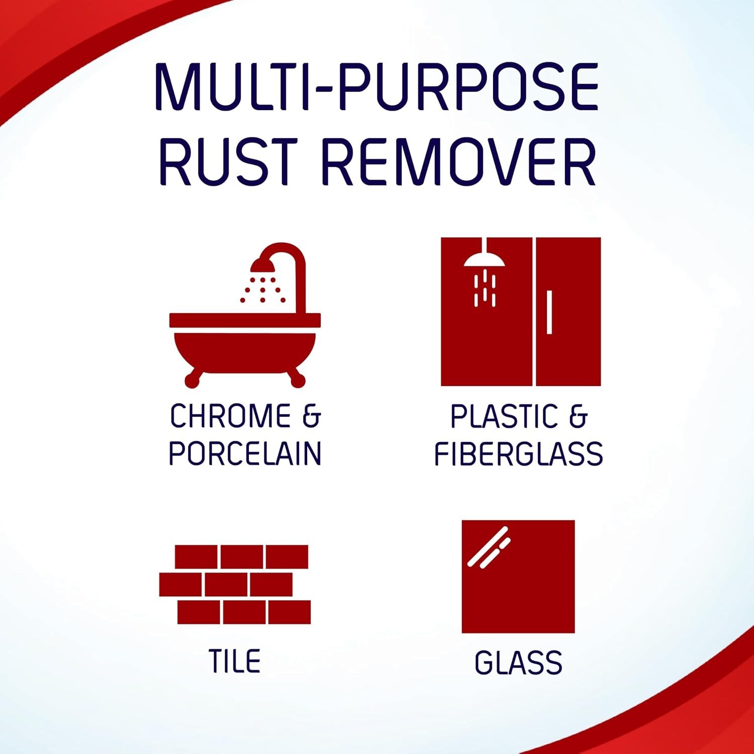 24 oz Rust Stain Remover Spray Gel – Quick & Easy Multi-Surface Cleaning