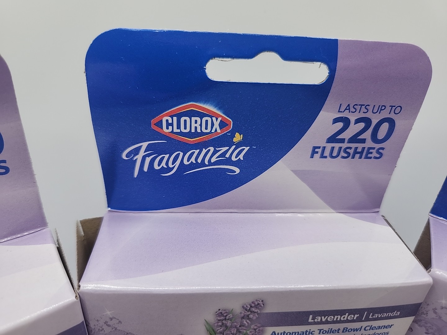 3x Lot Boxes Clorox Automatic Toilet Bowl Cleaner Lavender Bleach Free