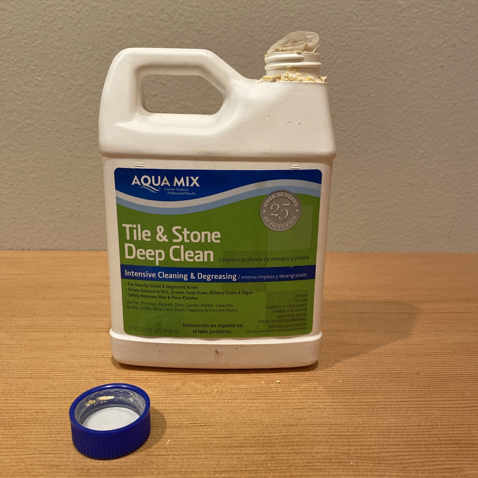 Aqua Mix 1 Qt. Tile And Stone Deep Clean
