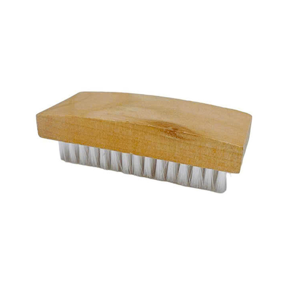 Nylon Bristle Economy Utility Cleaning Wooden Hand Brush for Indoor and Outdoor
