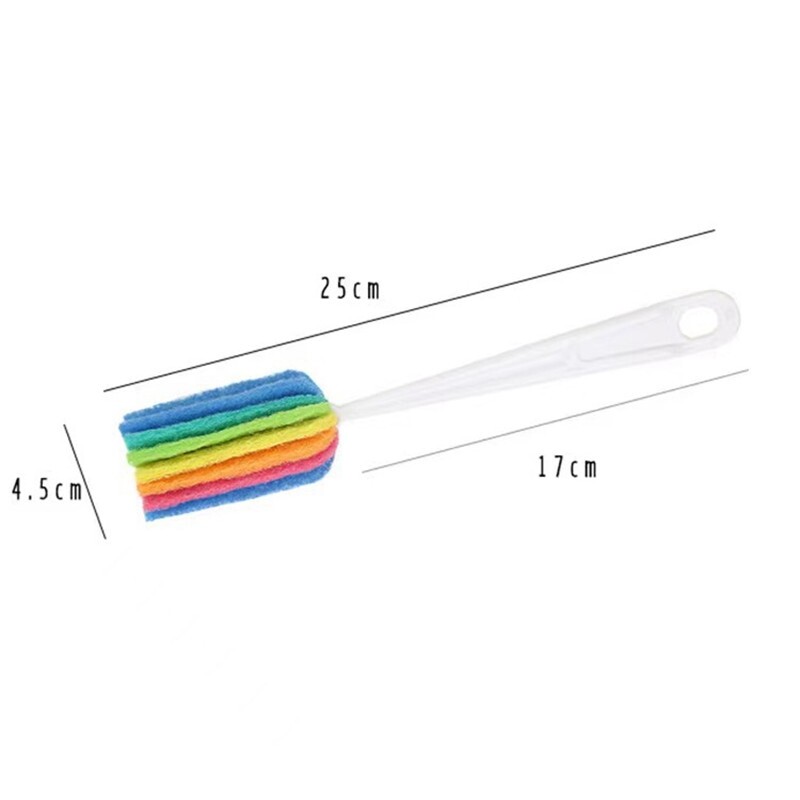 Glass Wineglass For Tool Sponge Cleaning Brush Kitchen Tea Bottle Coffee Cup