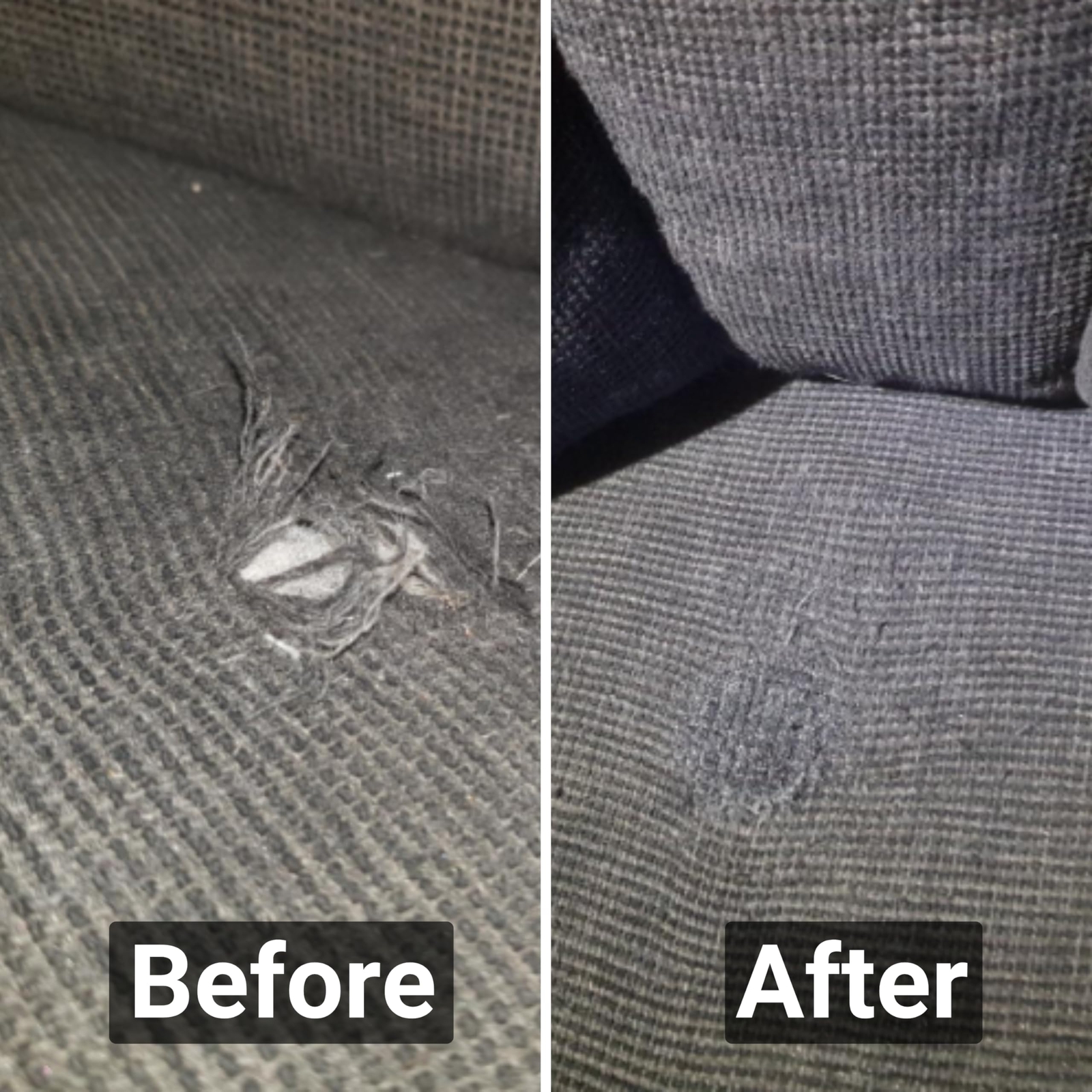 ® Upholstery Repair Kit – Car Seat Repair Kit Fabric – Fabric Repair Kit – Ca…