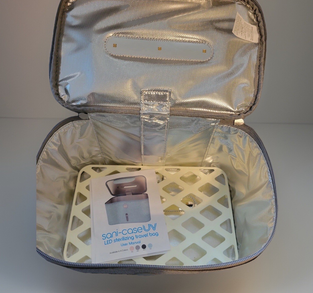 Sani-Case UV-C Sanitizer Bag Ultraviolet C Light Travel No Box